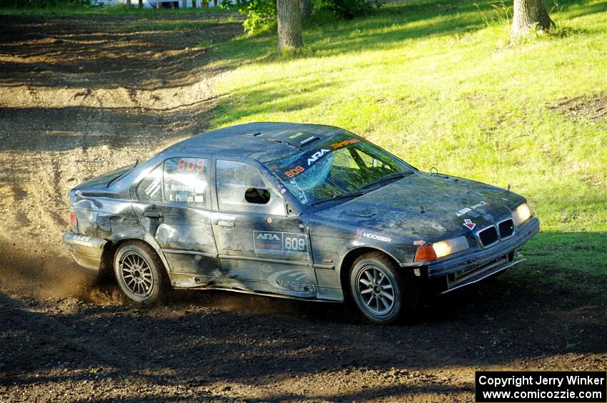 Keenan Phillips / Emmons Hathaway BMW 328i on SS14, Soo Pass East I.