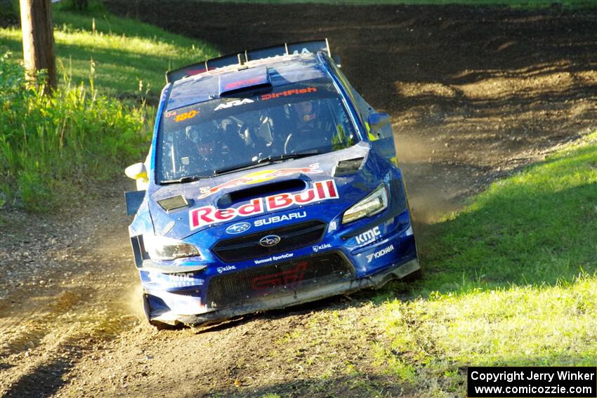 Brandon Semenuk / Keaton Williams Subaru WRX STi on SS16, Soo Pass East II.