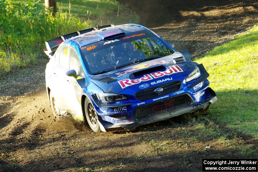 Brandon Semenuk / Keaton Williams Subaru WRX STi on SS16, Soo Pass East II.