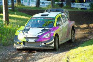 Patrick Gruszka / Florian Barral Mitsubishi Mirage RS on SS16, Soo Pass East II.