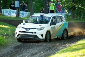 Alejandro Perusina / Andres Bautista Toyota RAV4 on SS16, Soo Pass East II.