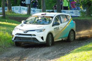 Alejandro Perusina / Andres Bautista Toyota RAV4 on SS16, Soo Pass East II.