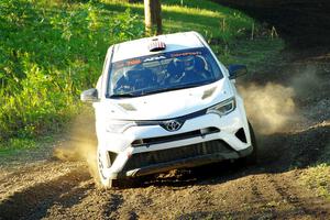 Alejandro Perusina / Andres Bautista Toyota RAV4 on SS16, Soo Pass East II.