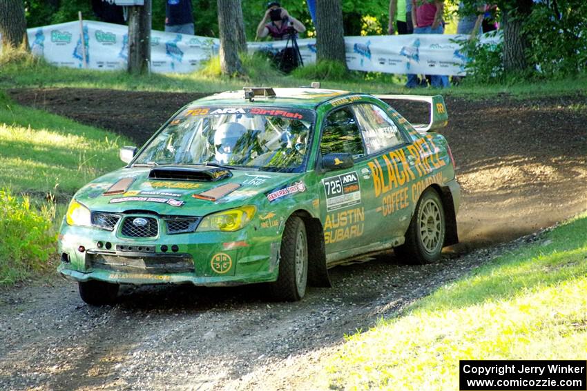 Dave Carapetyan / John Hall Subaru WRX STi on SS16, Soo Pass East II.