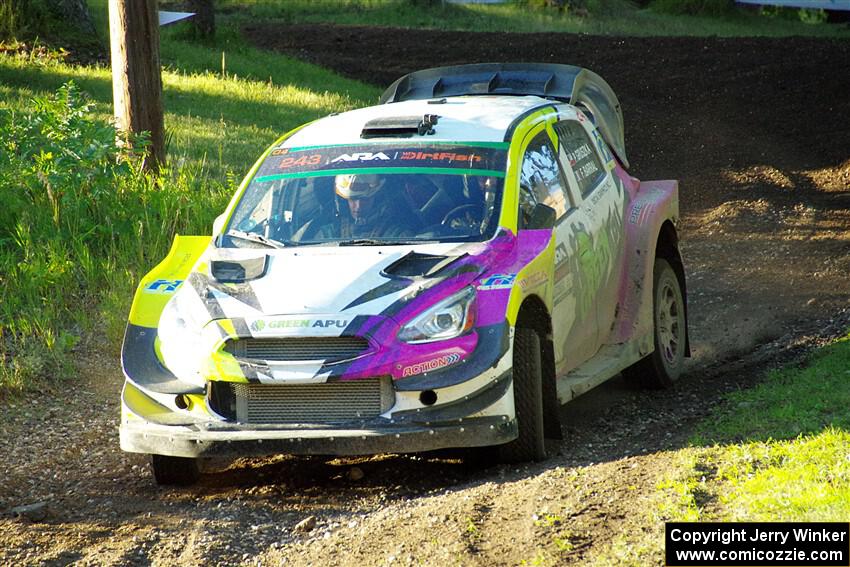 Patrick Gruszka / Florian Barral Mitsubishi Mirage RS on SS16, Soo Pass East II.