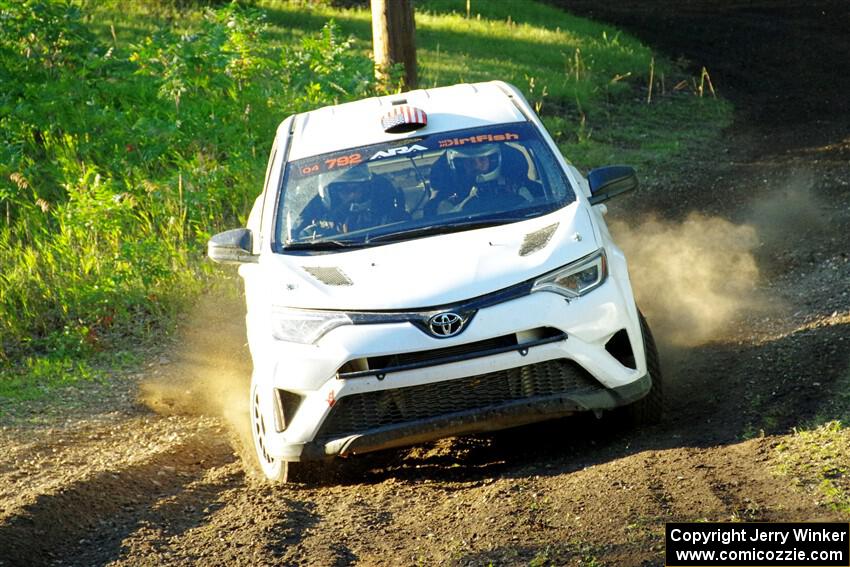 Alejandro Perusina / Andres Bautista Toyota RAV4 on SS16, Soo Pass East II.