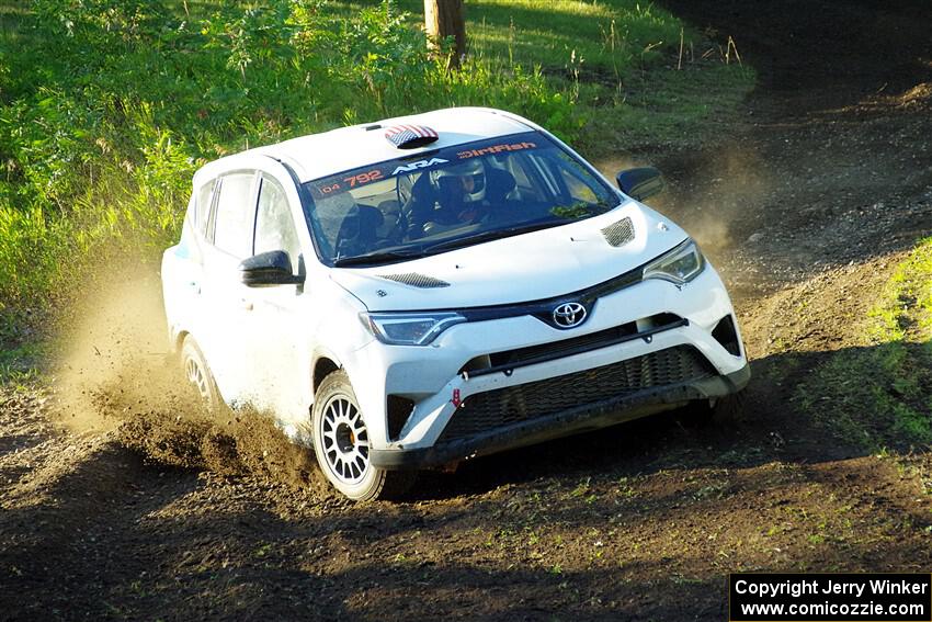 Alejandro Perusina / Andres Bautista Toyota RAV4 on SS16, Soo Pass East II.