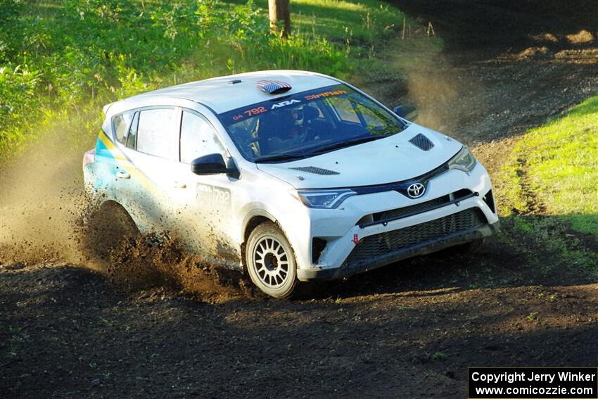 Alejandro Perusina / Andres Bautista Toyota RAV4 on SS16, Soo Pass East II.