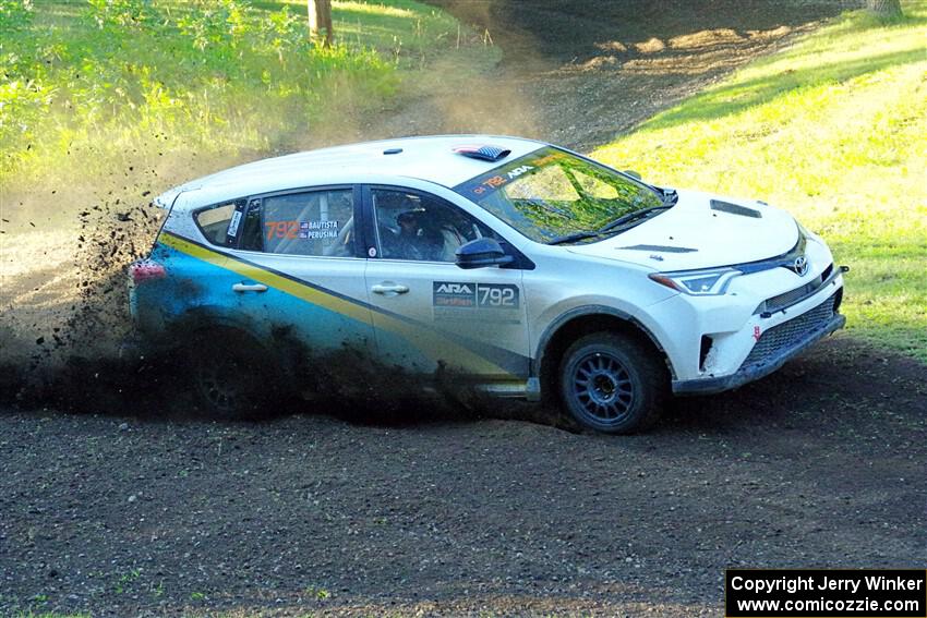 Alejandro Perusina / Andres Bautista Toyota RAV4 on SS16, Soo Pass East II.