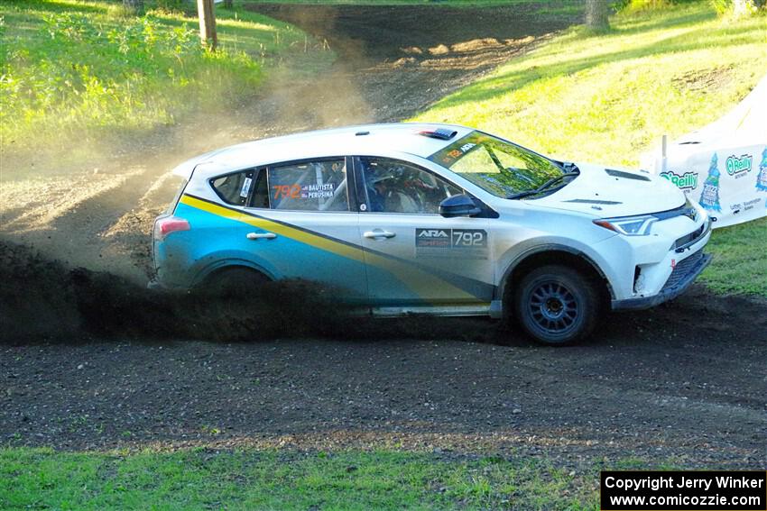 Alejandro Perusina / Andres Bautista Toyota RAV4 on SS16, Soo Pass East II.