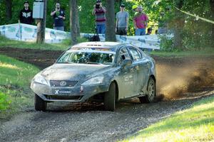 Michael Hooper / Claudia Barbera-Pullen Lexus IS350 on SS16, Soo Pass East II.