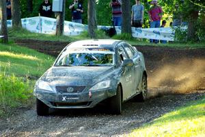 Michael Hooper / Claudia Barbera-Pullen Lexus IS350 on SS16, Soo Pass East II.