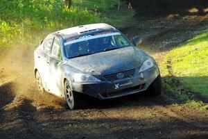 Michael Hooper / Claudia Barbera-Pullen Lexus IS350 on SS16, Soo Pass East II.