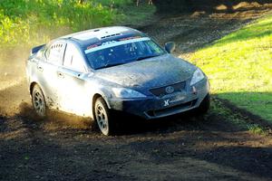 Michael Hooper / Claudia Barbera-Pullen Lexus IS350 on SS16, Soo Pass East II.