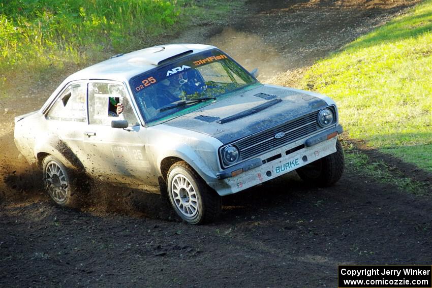 Seamus Burke / Martin Brady Ford Escort Mk II on SS16, Soo Pass East II.