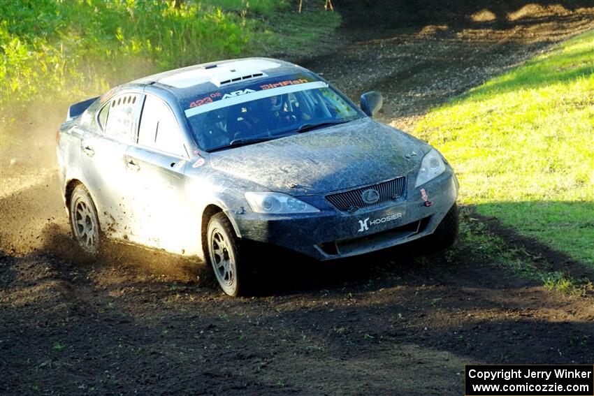 Michael Hooper / Claudia Barbera-Pullen Lexus IS350 on SS16, Soo Pass East II.