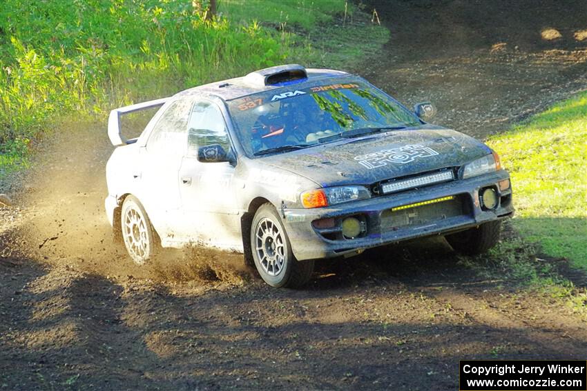 Jacob Despain / Michael Despain Subaru Impreza 2.5RS on SS16, Soo Pass East II.