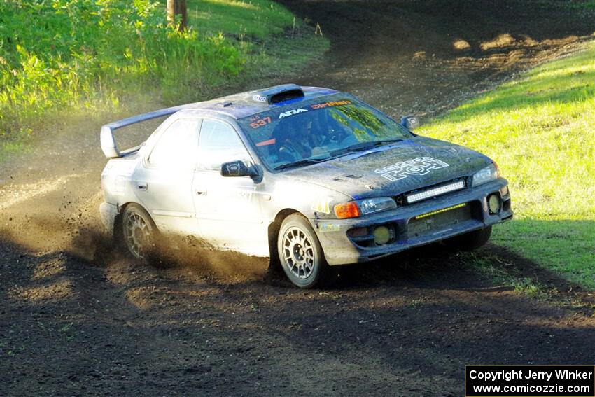 Jacob Despain / Michael Despain Subaru Impreza 2.5RS on SS16, Soo Pass East II.