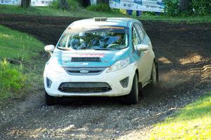 Spencer Sherman / Boyd Smith Ford Fiesta R2 on SS16, Soo Pass East II.