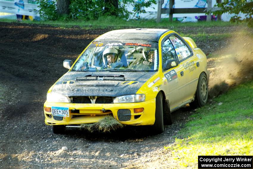 Steve Gingras / Katie Gingras Subaru Impreza on SS16, Soo Pass East II.