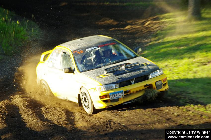 Steve Gingras / Katie Gingras Subaru Impreza on SS16, Soo Pass East II.