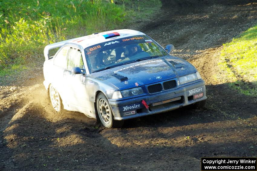 Ryan George / Heather Stieber-George BMW M3 on SS16, Soo Pass East II.