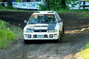 Aidan Hicks / John Hicks Subaru Impreza Wagon on SS16, Soo Pass East II.