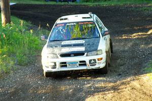 Aidan Hicks / John Hicks Subaru Impreza Wagon on SS16, Soo Pass East II.