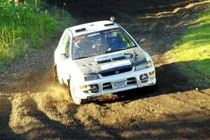 Aidan Hicks / John Hicks Subaru Impreza Wagon on SS16, Soo Pass East II.