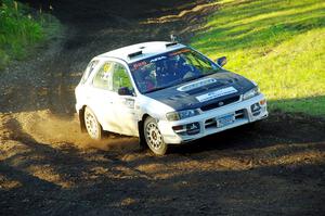 Aidan Hicks / John Hicks Subaru Impreza Wagon on SS16, Soo Pass East II.