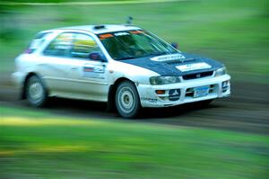 Aidan Hicks / John Hicks Subaru Impreza Wagon on SS16, Soo Pass East II.