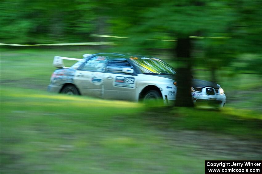 Mark Tabor / Kathryn Hansen Subaru WRX STi on SS16, Soo Pass East II.