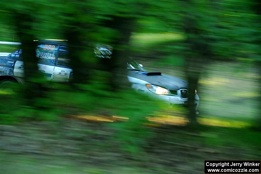 Mark Tabor / Kathryn Hansen Subaru WRX STi on SS16, Soo Pass East II.