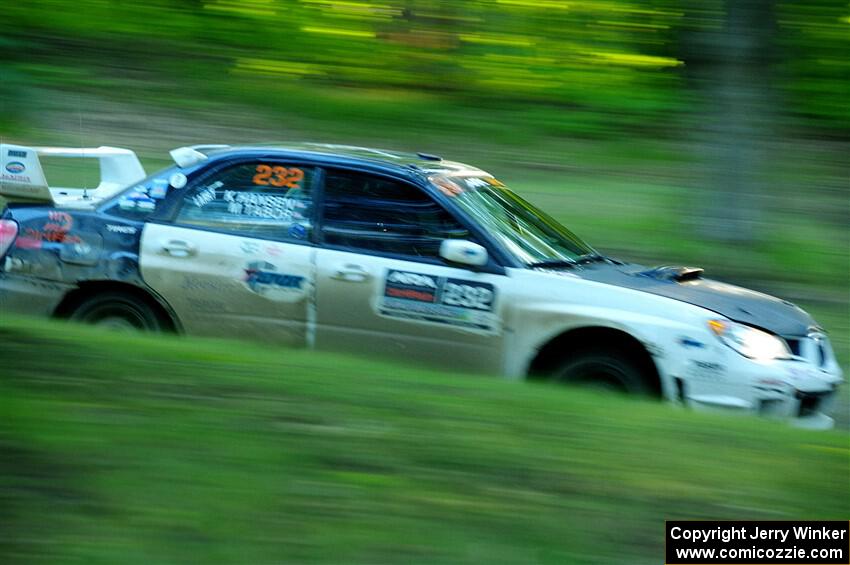 Mark Tabor / Kathryn Hansen Subaru WRX STi on SS16, Soo Pass East II.