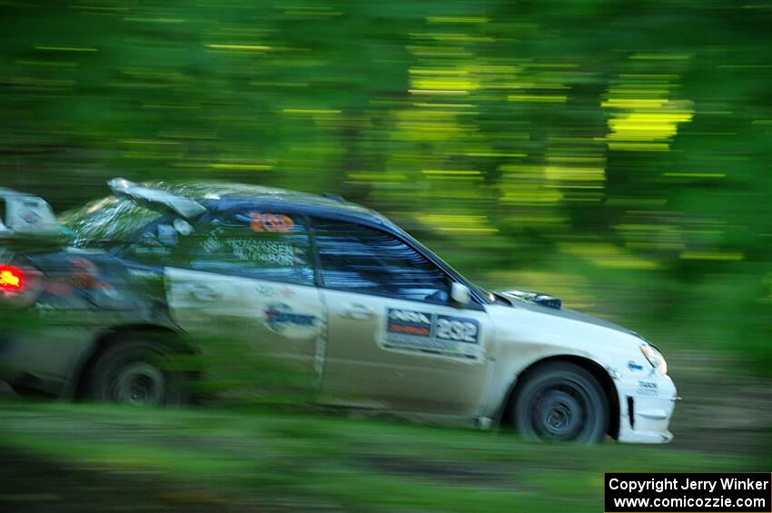 Mark Tabor / Kathryn Hansen Subaru WRX STi on SS16, Soo Pass East II.