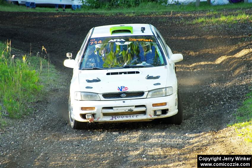 Jordon Haberer / Drew Staples Subaru Impreza on SS16, Soo Pass East II.