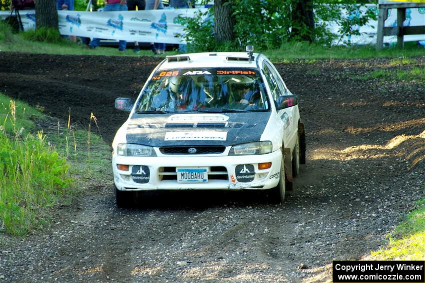 Aidan Hicks / John Hicks Subaru Impreza Wagon on SS16, Soo Pass East II.