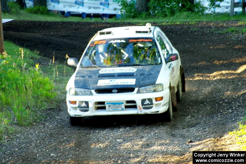 Aidan Hicks / John Hicks Subaru Impreza Wagon on SS16, Soo Pass East II.