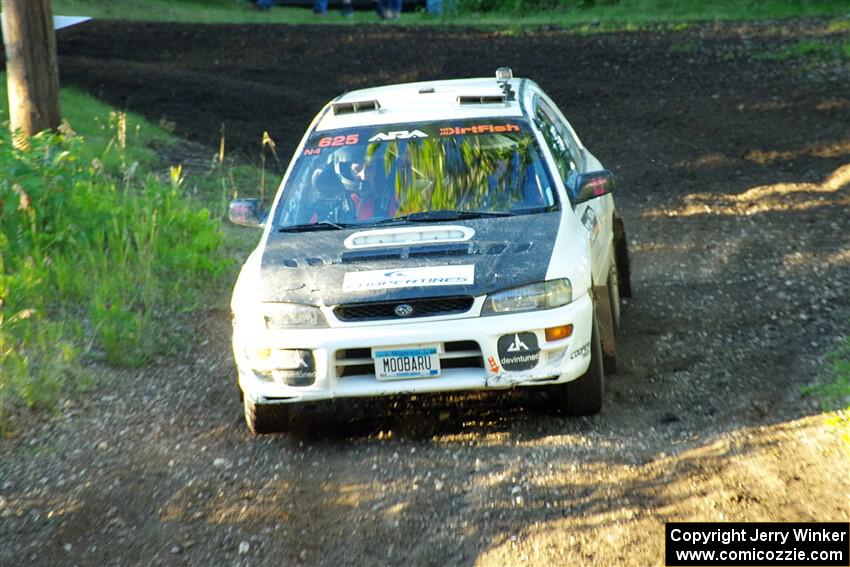 Aidan Hicks / John Hicks Subaru Impreza Wagon on SS16, Soo Pass East II.