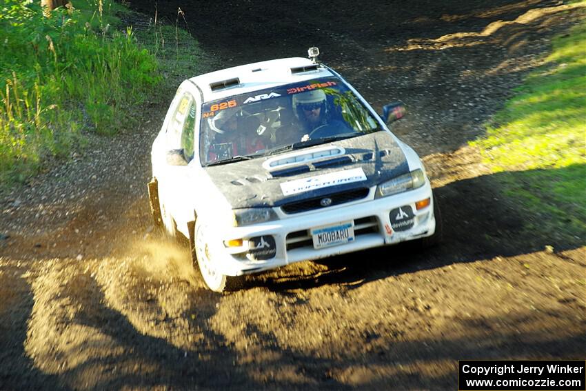 Aidan Hicks / John Hicks Subaru Impreza Wagon on SS16, Soo Pass East II.