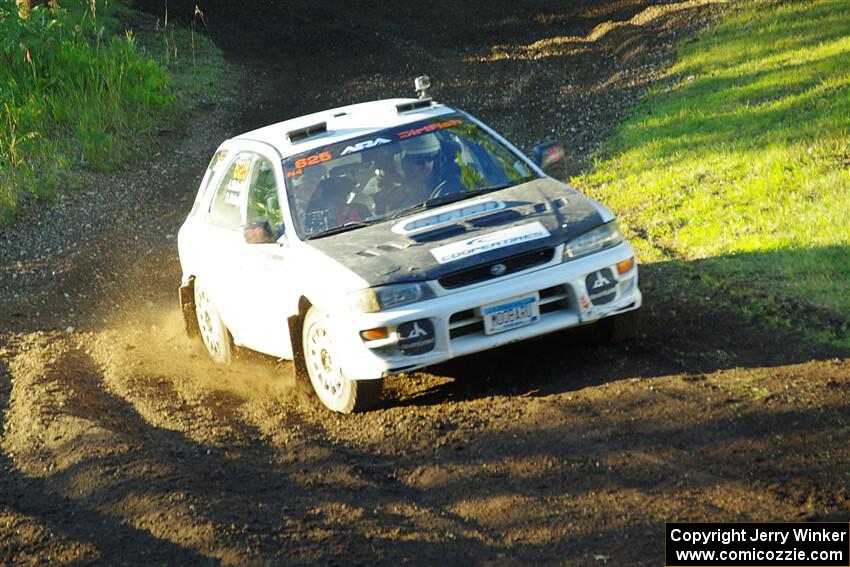 Aidan Hicks / John Hicks Subaru Impreza Wagon on SS16, Soo Pass East II.