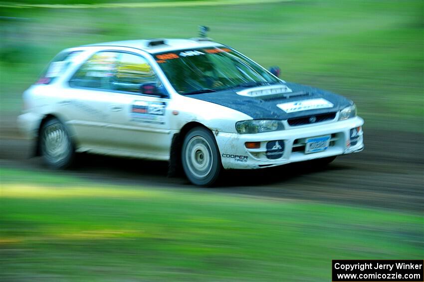 Aidan Hicks / John Hicks Subaru Impreza Wagon on SS16, Soo Pass East II.