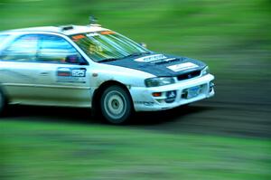 Aidan Hicks / John Hicks Subaru Impreza Wagon on SS16, Soo Pass East II.