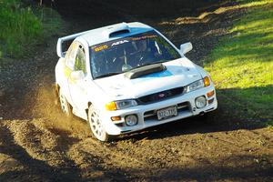 Tyler Matalas / Dustin Sharkozy Subaru Impreza LX on SS16, Soo Pass East II.