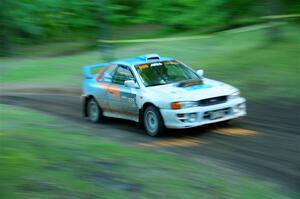 Tyler Matalas / Dustin Sharkozy Subaru Impreza LX on SS16, Soo Pass East II.