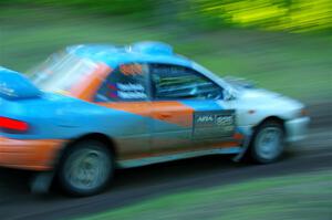 Tyler Matalas / Dustin Sharkozy Subaru Impreza LX on SS16, Soo Pass East II.