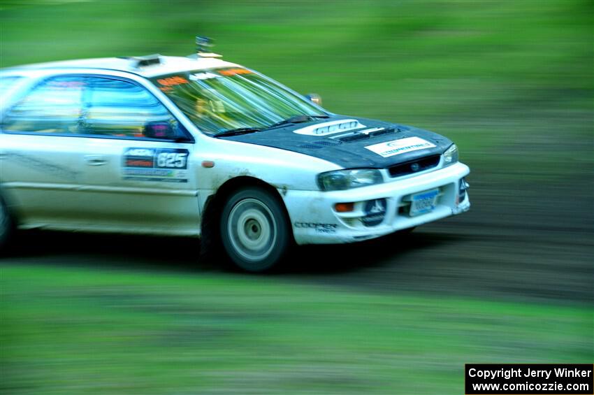 Aidan Hicks / John Hicks Subaru Impreza Wagon on SS16, Soo Pass East II.