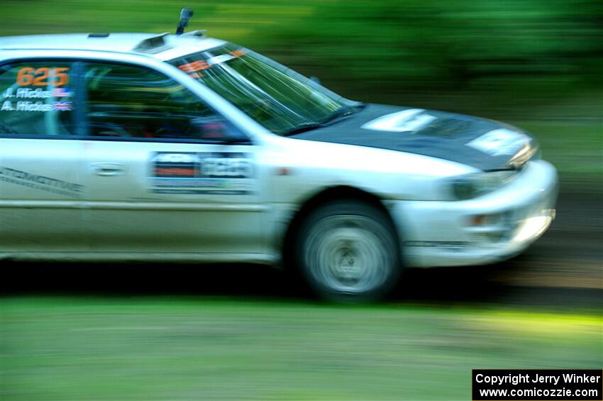 Aidan Hicks / John Hicks Subaru Impreza Wagon on SS16, Soo Pass East II.