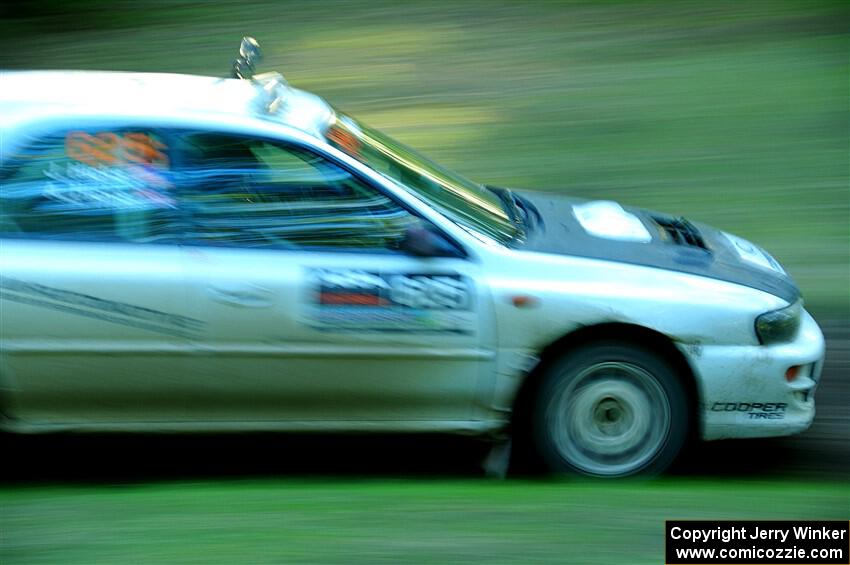 Aidan Hicks / John Hicks Subaru Impreza Wagon on SS16, Soo Pass East II.