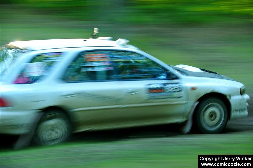 Aidan Hicks / John Hicks Subaru Impreza Wagon on SS16, Soo Pass East II.